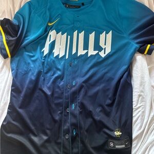 Nike Blue Philadelphia Jersey